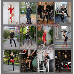 Germany's Fetish Diva Lady Vanessa Kalender 2026